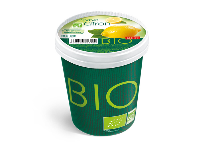 Pot Sorbet Citron biologique