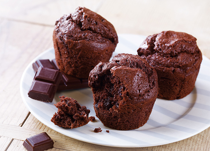 2 Muffins tout chocolat