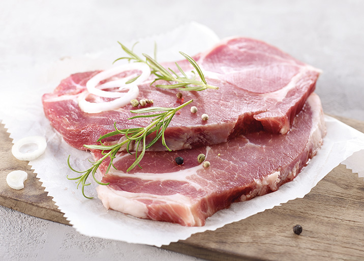 Côtes de porc échine