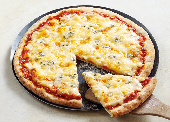 Pizza 4 fromages surgelé, gamme Entrées Snacking Tartes sur Thiriet Pizza 4 fromages surgelé, gamme Entrées Snacking Tartes sur Thiriet