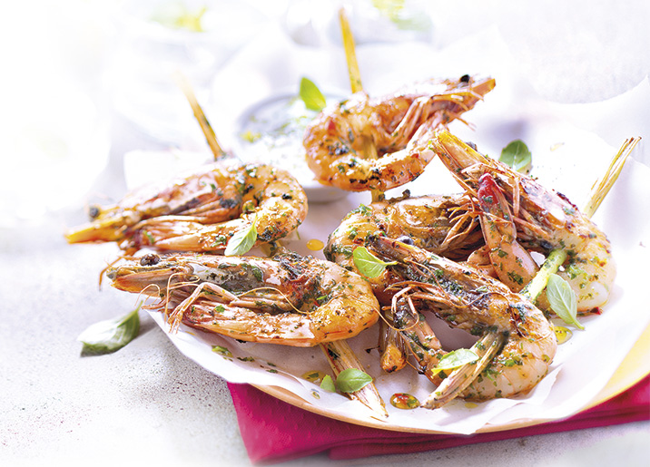 Crevettes entières crues - 16 à 20 pièces
