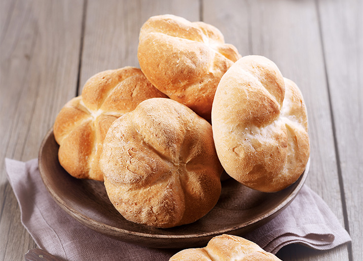 6 Pains 'Kaiser-Semmel' sans gluten