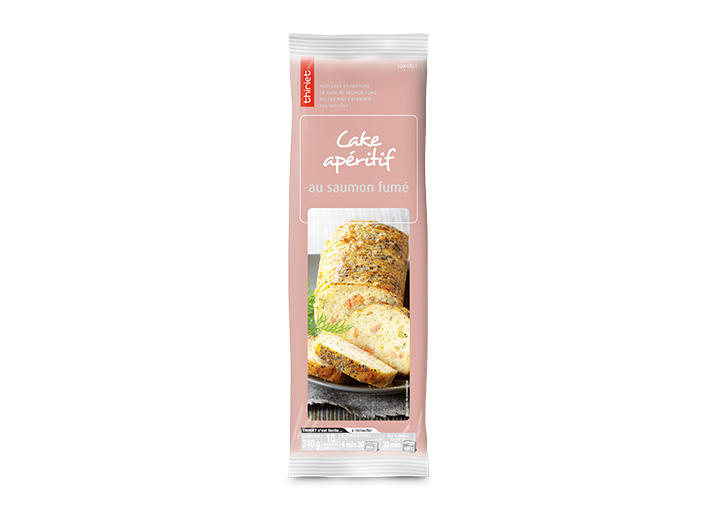 Cake apéritif au saumon fumé