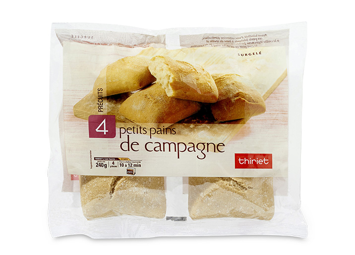4 Petits pains de campagne