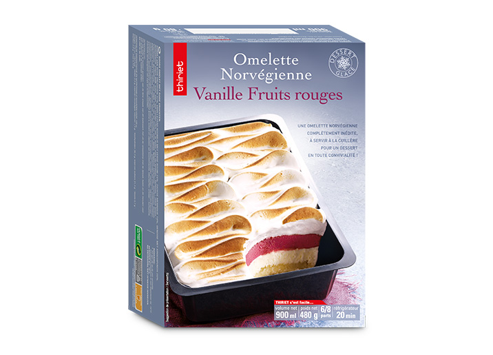 Omelette norvégienne Vanille/Fruits rouges