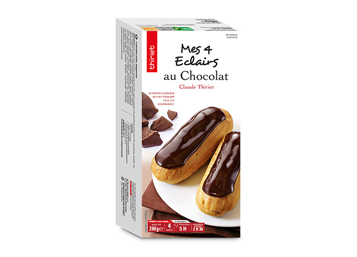 4 Eclairs au chocolat