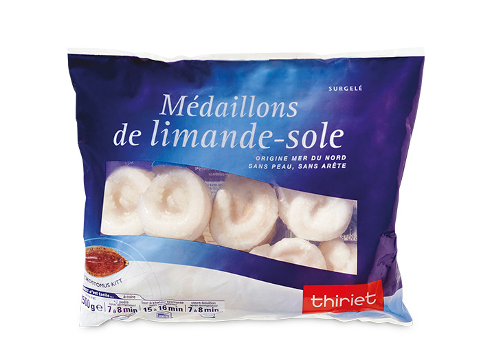Médaillons de limande sole
