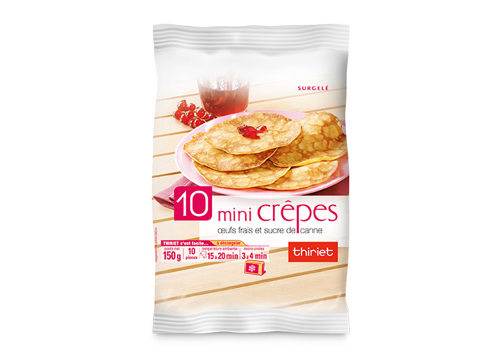 10 Mini crêpes
