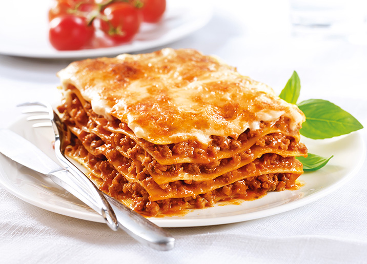 Lasagnes à la bolognaise