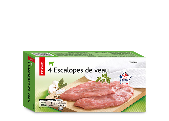 4 Escalopes de veau