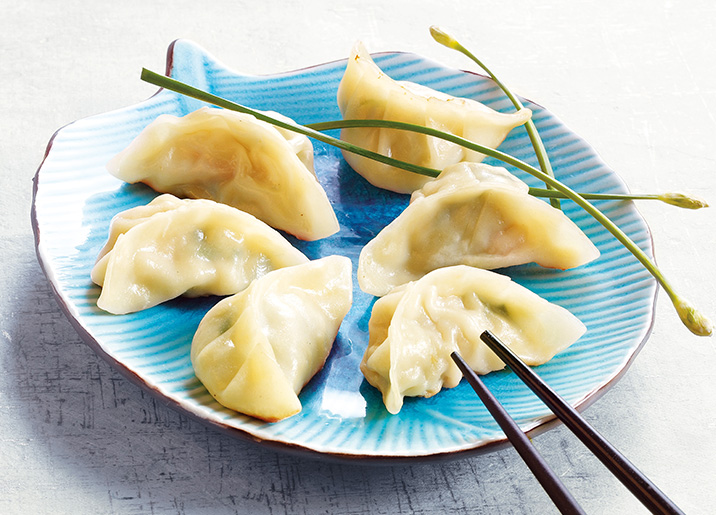 8 Gyoza aux crevettes