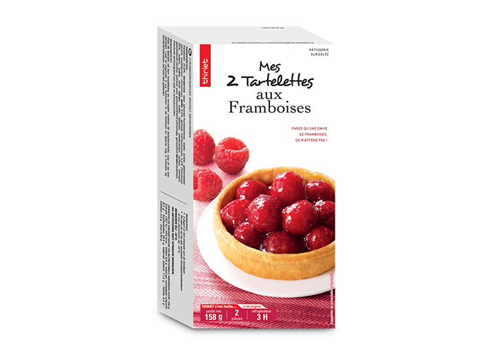 2 Tartelettes aux framboises