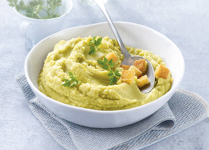 Purée De Pois Cassés Au Blender Chauffant