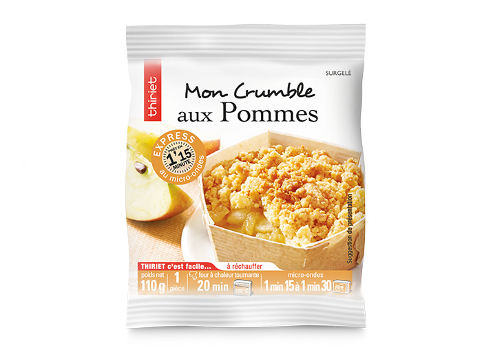 1 Crumble aux pommes