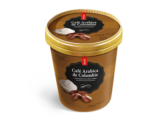 Pot Crème Glacée Café arabica de Colombie