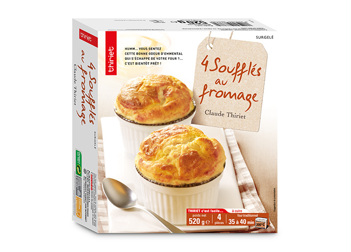 4 Soufflés au fromage