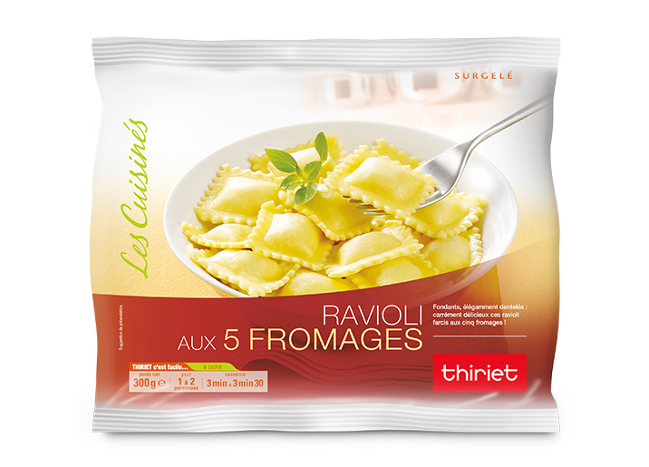 Ravioli aux 5 fromages