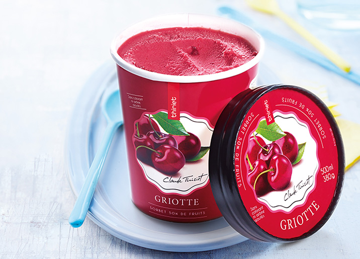 Pot Sorbet Plein Fruit Griotte