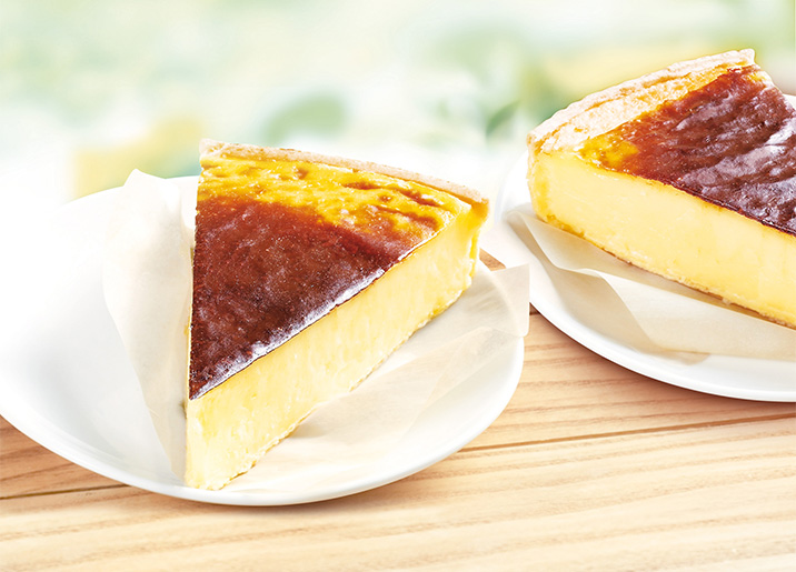 2 Parts de flan pâtissier