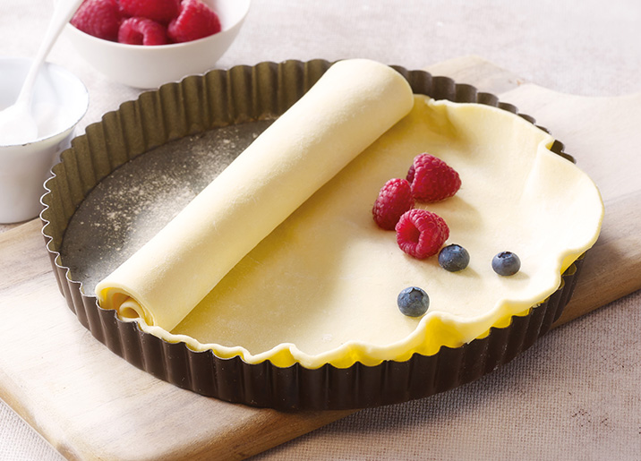 2 pâtes à tarte feuilletées pur beurre biologiques