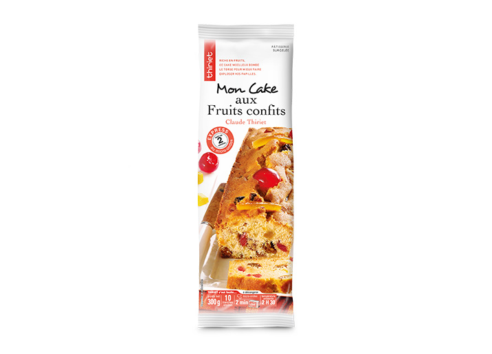 Cake aux fruits confits