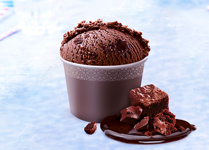 2 Pots individuels Chocolat brownies