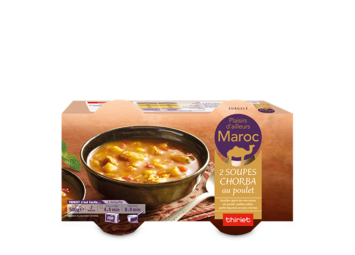 2 Soupes chorba au poulet