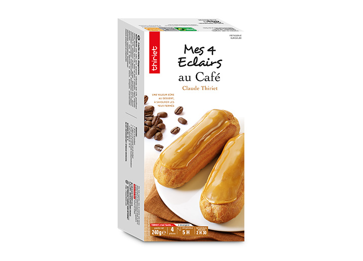 4 Eclairs au café