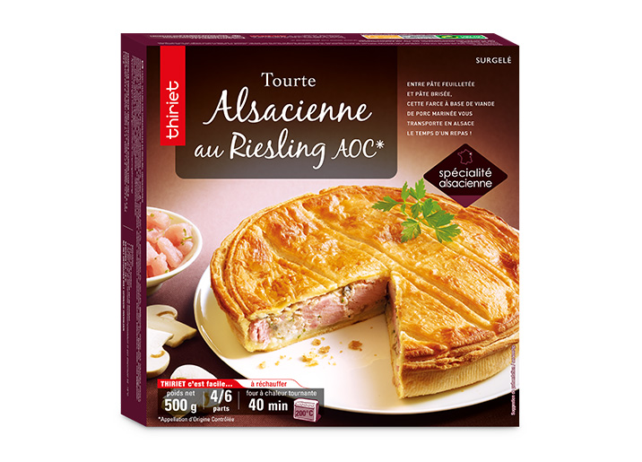 Tourte Alsacienne au Riesling