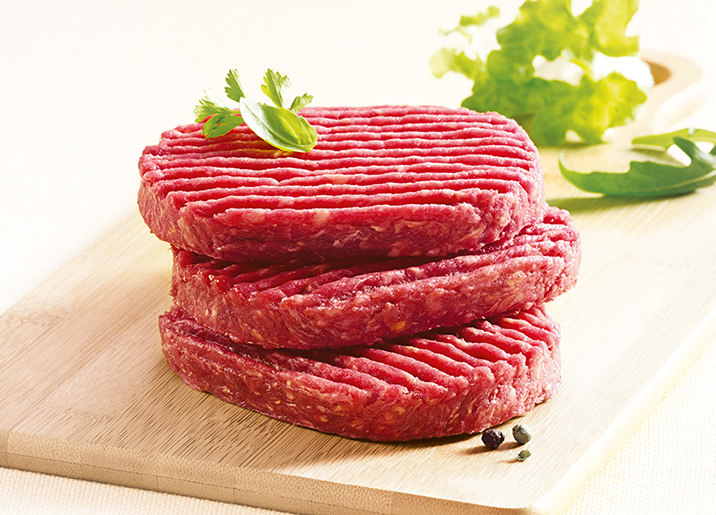 10 Steaks hachés pur boeuf 5% M.G.