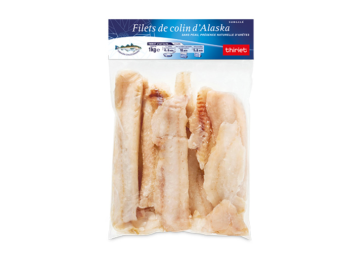 Filets de colin d'Alaska