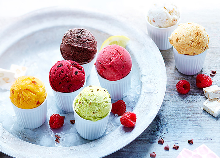 Sorbet Pomme Granny et morceaux de pomme Granny