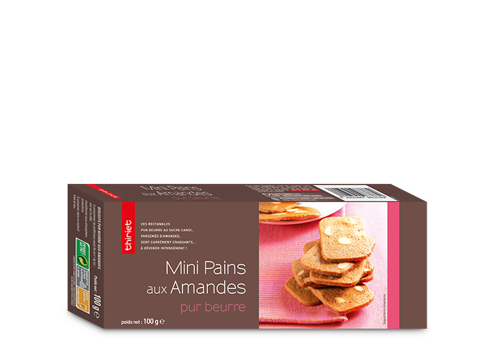 Mini pains aux amandes