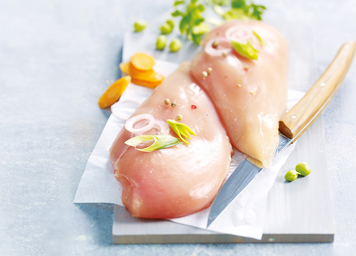 Filets de poulet