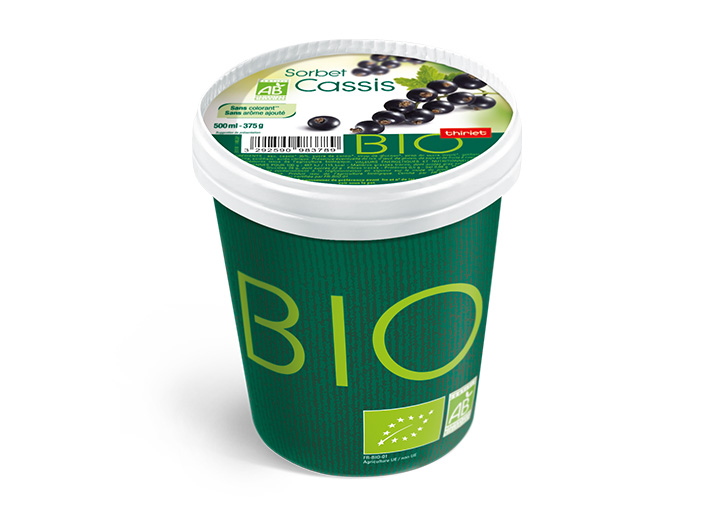 Pot Sorbet Cassis biologique