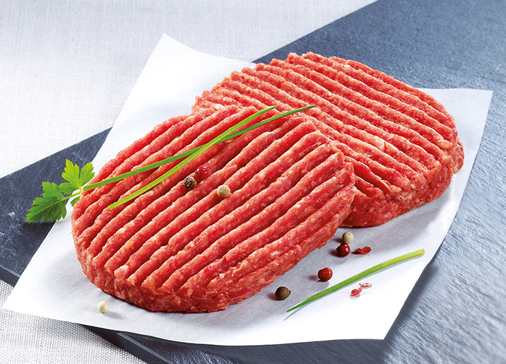 4 Steaks hachés pur boeuf 15% M.G.