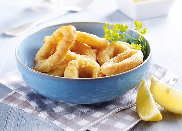 Beignets de calmars à la romaine
