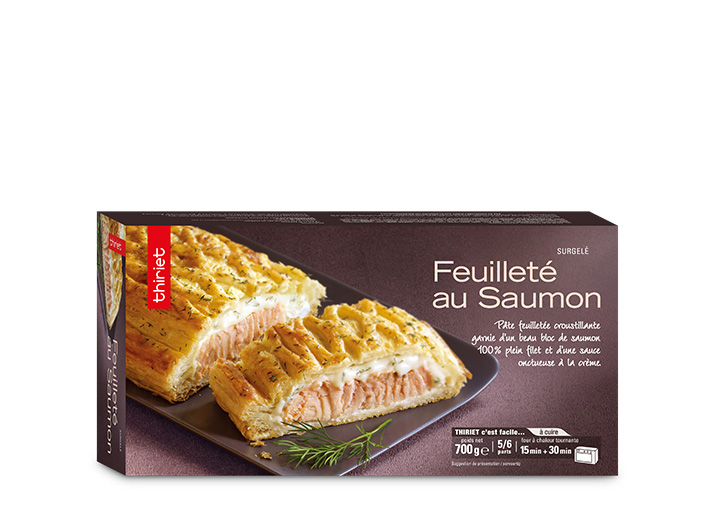 Feuilleté au saumon