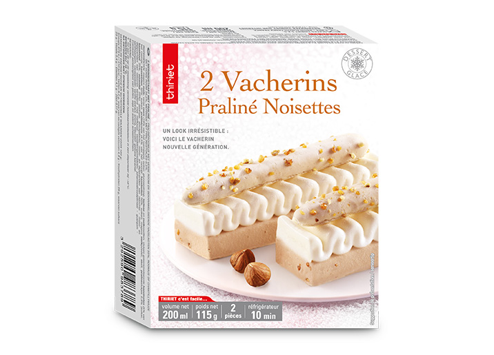 2 Vacherins praliné noisette