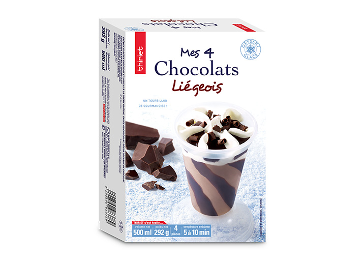 4 Chocolats liegeois