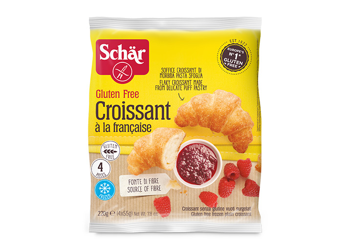 4 Croissants sans gluten