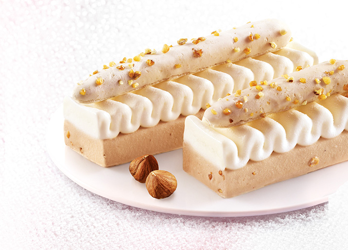 2 Vacherins praliné noisette