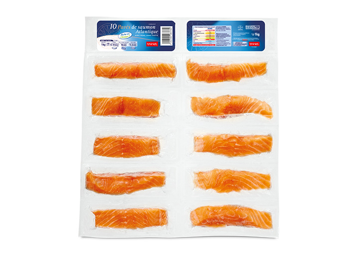 10 Pavés de saumon Atlantique