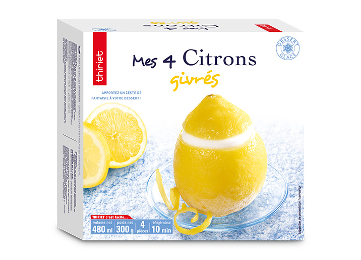 4 Citrons givrés
