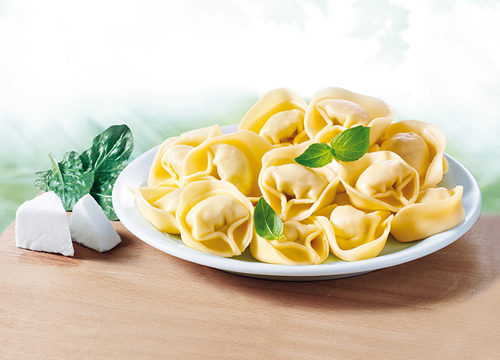 Tortellini ricotta/épinards biologiques