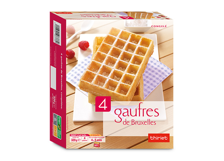 4 Gaufres de Bruxelles