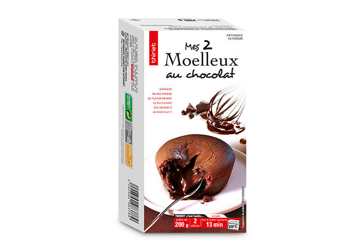 2 Moelleux au chocolat