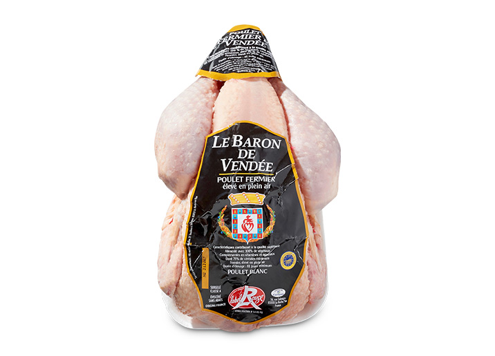 Poulet blanc fermier de Vendée
