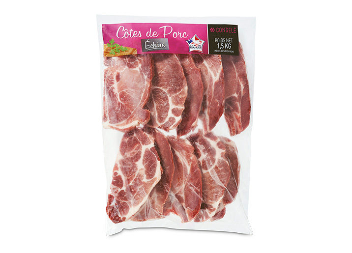 Côtes de porc échine
