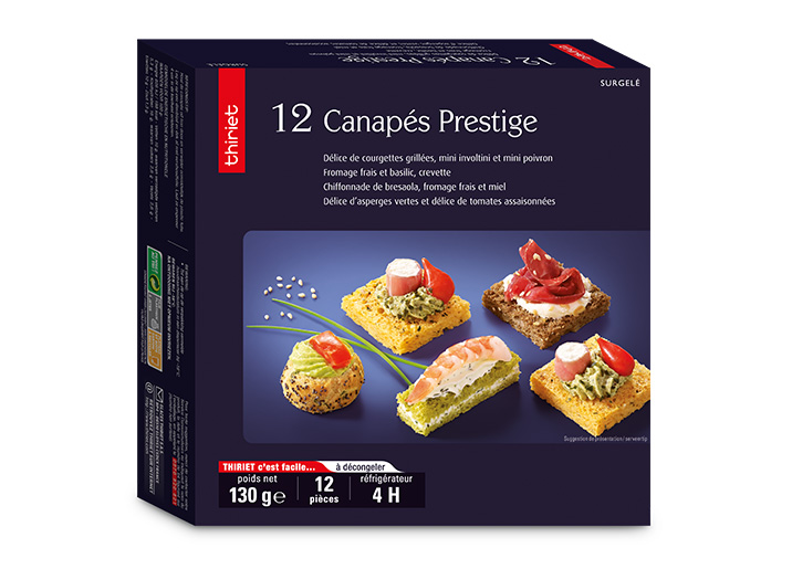12 Canapés Prestige
